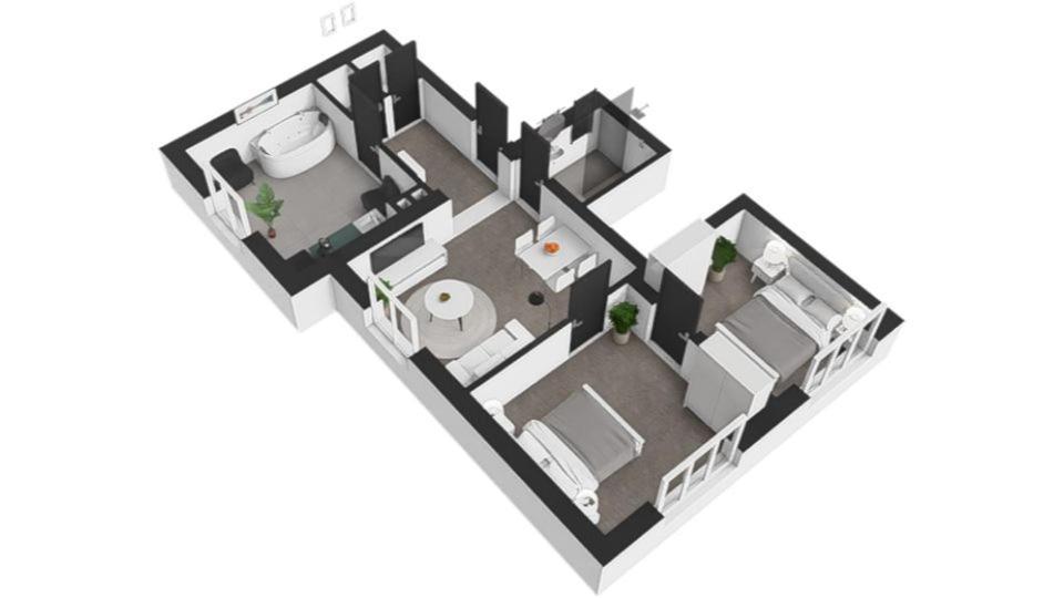 Apartmany Praha-Modrany Dış mekan fotoğraf